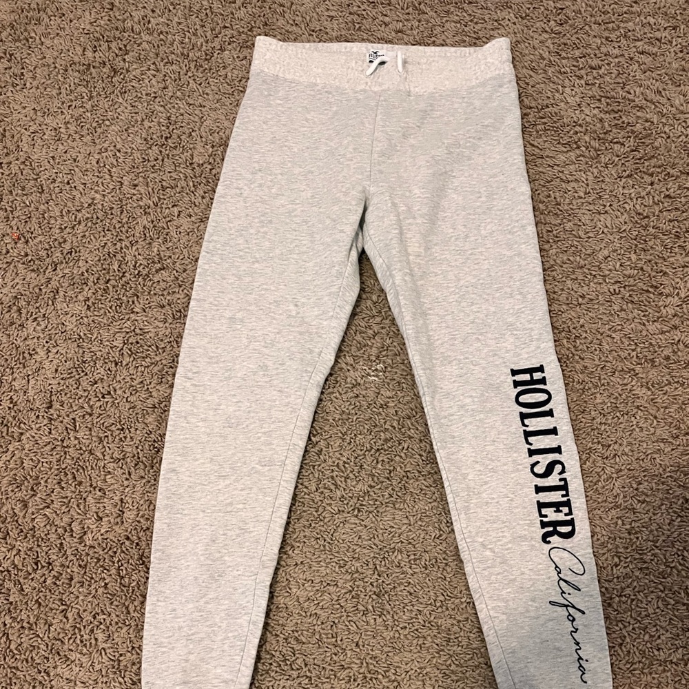 Gray Hollister Sweatpants